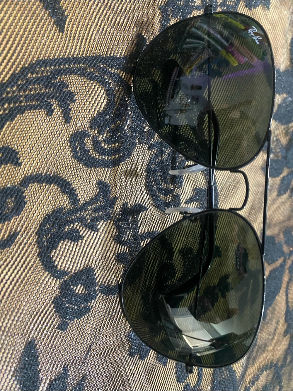 Ray-Ban Black aviators